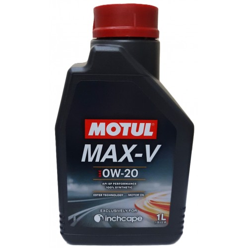 Motul Max-V 100% Synthetic Engine Oil 0W-20 (1 Litre)
